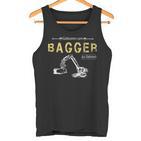 Excavator Driver Born To Excavator To Drive Tank Top