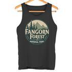 Fangorn Forest National Park Bookworms Saying Tank Top