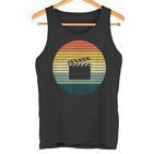 Film Flapintage I Filmmaker Motif For Cameraman Tank Top