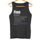 Finn Name First Name  Tank Top