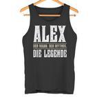 First Name Alex Name Alex Tank Top