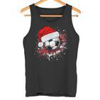 Football Santa Claus Christmas Xmas Tank Top