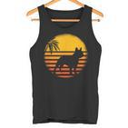 Frenchie Bully Retro  French Bulldog Tank Top