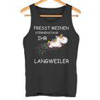 Fresst Meinen Sternenstaub Ihr Langweiler Unicorn Tank Top