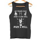 60Th Birthday Rock And Roll 60Th Birthday Gag Tank Top