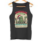 Cthulhu Christmas Tentacle Eldritch Holiday Tank Top