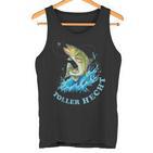 Fishing Saying With Fish And Bait Tank Top