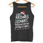 Last Christmas Parody Humour With Christmas Lights Tank Top