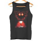 Mothman Moth Lamp Weirdcore Oddly Specific Meme Tank Top