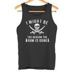 Pirate Pirate Drinking Rum Cruise Tank Top