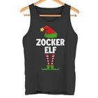 Gaming Gaming Gamerideo Game Pc Christmas Gamer Elf Tank Top