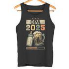 Grandpa 2025 Pregnancy Announcement Expecting Grandfather Tank Top