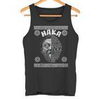 Haka Fans Maori Warrior New Zealand Rugby Tank Top