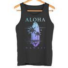 Hawaii Surf Hawaii Aloha Maui Konaintage Surfer Tank Top