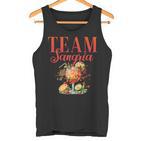 Hen Party Team Sangria Cocktail For Bartender Tank Top