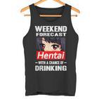 Hentai Drinking Japanese Anime Manga Tank Top