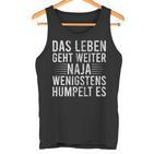 Humpeln Crücken Saying Meniscus Riss Cross Ligament Riss Tank Top