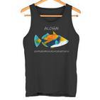 Humuhumunukuapua'a Olelo Hawaiian Reef Triggerfish Tank Top