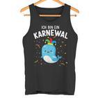 Ich Bin Ein Karnewal Whale Tank Top