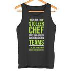 Ich Bin Stolzer Chef  Boss  Chef Tank Top