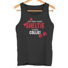 Ich Habe Einen Sheltie Sheltie Lovers Shetland Sheepdog Tank Top