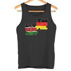 Kenya Germany Flag German Kenyan Tank Top