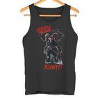 Krampus Is Coming Lauf Wenn Du Kannst Tank Top