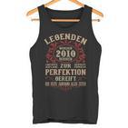 Legends 2010 Born intage 2010 Birthday Tank Top