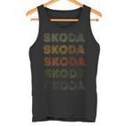 Love Heart Skoda Grungeintage Style Skoda Tank Top