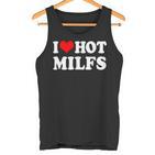 I Love Hot Milfs I Heart Hot Milfs Couple Set Tank Top