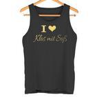 I Love Klos With Sauce Franken Dumplings Upper Franken Heart Tank Top