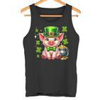 Lucky Pig New Year's Eve Pig New Year Lucky Pigs Tank Top