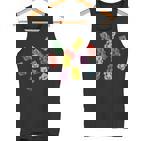 Lustiger Gummibärchen Bonbon-Mix Tank Top