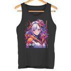 Manga Anime Aesthetic Cyberpunk Techwear Harajuku Tank Top