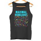 Maximally Dressed With Confetti Costume For Carnival Fancy Dress Tank Top