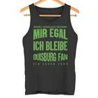 Mir Egal Ich Bleibe Duisburg Fan Football Fan  Tank Top