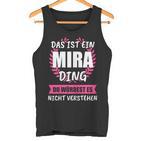 Mira Name First Name  Tank Top