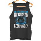 Nerd Gamer Zum Zocken Geboren Zum Arbeiten Zwungen S Tank Top