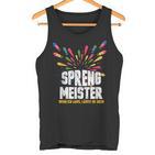 New Year's Eve Pyrotechnik Fireworks New Year Celebration  Tank Top