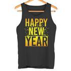 Nye New Year's Eve Party Confetti Fireworks Happy New Year Tank Top