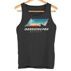 Oberstaufen Bayern Germany Retro 80S Ski  Tank Top