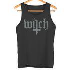 Occult Witch Satan Gothic Grunge Satan Devil Witch Tank Top