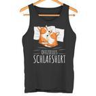 Official Corgi Dog Sleep Tank Top