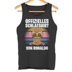 Official Ronaldo Sleep Personalised S Tank Top