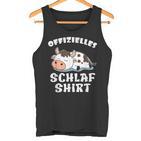 Official Sleep Cow Cows Farmers Children's Tank Top