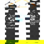 Offizielles Schlaf Boston Terrier Hund Hunde Liebhaber Tank Top