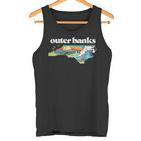 Outer Banks North Carolina Outdoors Retro Nature Tank Top