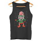 Papa Elf Outfit Christmas Family Elf Christmas Xmas Tank Top