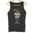 Papa Elf Partner Look Family Elves Outfit Xmas Christmas Tank Top