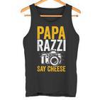 Paparazzi Say Cheese Photographer Photography Camera Tank Top